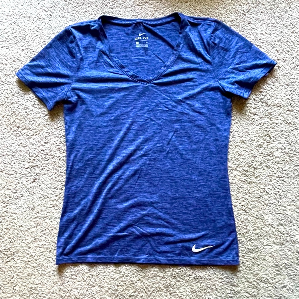 Nike Dri-Fit V Neck Short Sleeve